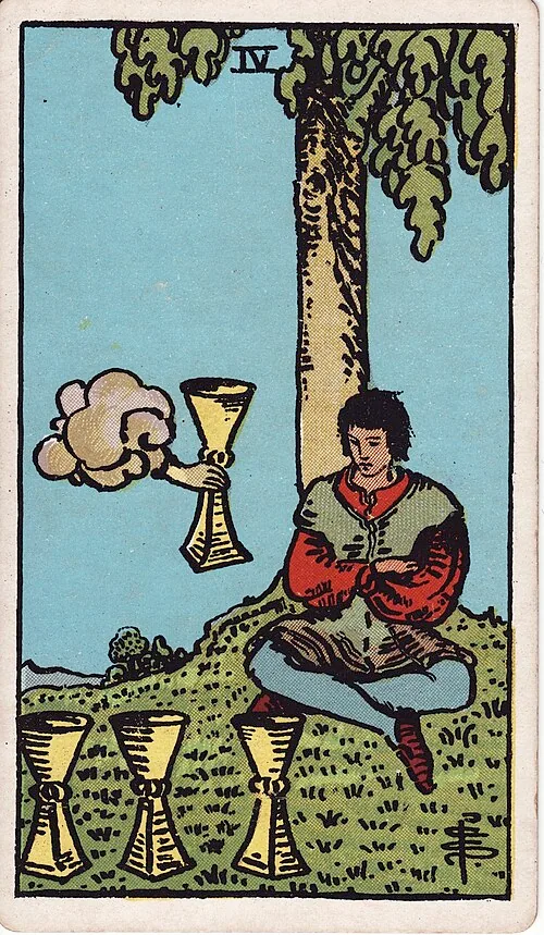 Four of Cups tarot card