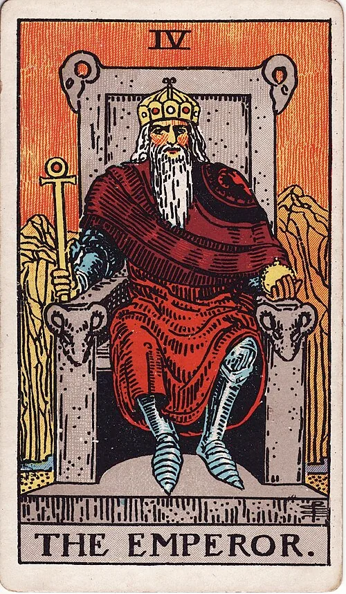 The Emperor tarot card